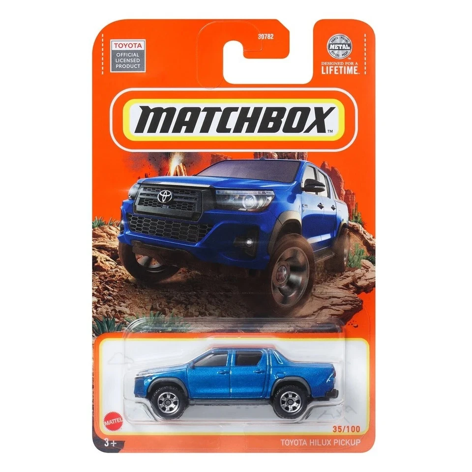 Matchbox - 2024 Mainline 35/100 Toyota Hilux Pickup (BBHVL85) - Image 1 of 1