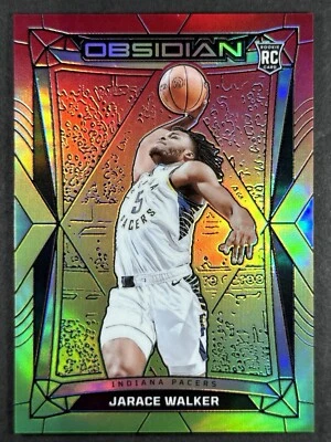 2023-24 Panini Obsidian Jarace Walker Reggae Flood Electric Etch /75 #184 RC - Image 1 of 3