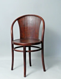 Poltrona sedia Thonet n.47 1904 stile liberty legno curvato - Foto 1 di 5