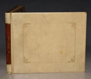 The Roads through England Delineated or Ogilby's Survey Fine Binding Vellum 1759 - Picture 1 of 3