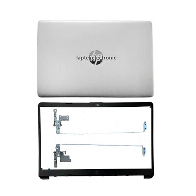 Para HP 15-DW 15S-DU 15S-DY 15-DW0025CL Lcd Cubierta Trasera Bisel Bisagras L52012-001 EE. UU. Foto 1 de 4