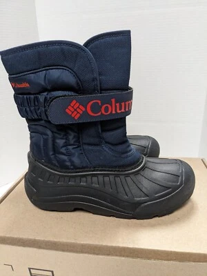 BOTAS Columbia Boy's Talla 7 Youth Powderbug Snowlite - Snow - apenas usadas Foto 1 de 4