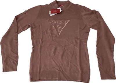 Guess длинным рукавом Джейден свитер женщин размер XL жареный каштан - Изображение 1 из 4