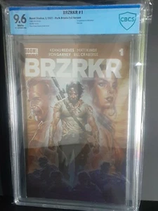 BOOM! Studios BRZRKR 🎙 # 1 Mark Brooks Foil Variant CBCS 9.6 - Bild 1 von 2