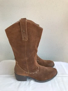 Bota de Vaquero del Oeste Boc By Born Concepts Rhonda Cuero Marrón Mujer EE. UU. 9 Marrón - Imagen 1 de 10
