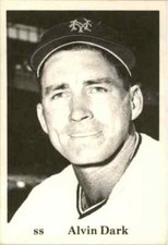 1974 TCMA - ALL-TIME GIANTS - #SS ALVIN DARK - NEW YORK GIANTS -