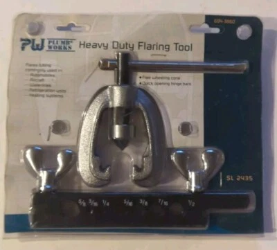 Plumb Works Heavy Duty Flaring Tool 5/8-1/2 SL2435 (Inv11064) - Image 1 of 2