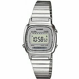 Casio Digital Bracelet Watch - Stainless Steel (LA670WEA-7EF)