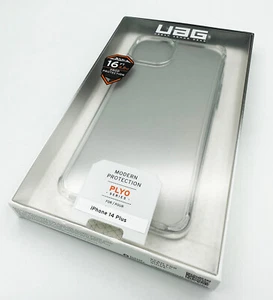 Urban Armor Gear (UAG) Plyo Tough Rugged Case for Apple iPhone 14 Plus - Ice - Picture 1 of 6