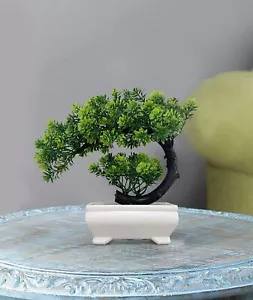 Artificial Bonsai Plant Tree with Pot-10 cm x 19 cm x 6 cm - Picture 1 of 4