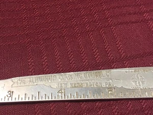 Vintage Brieföffner...WERBUNG...Aluminium Kochutensilien Firma! - Bild 1 von 6