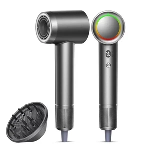 Nuevo secador de pelo Alloom sellado, 160000 RPM secador de pelo profesional de alta velocidad gris - Imagen 1 de 3
