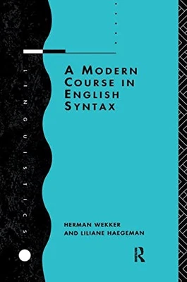 A Modern Course in English Syntax (L..., Wekker, Herman - Image 1 of 2
