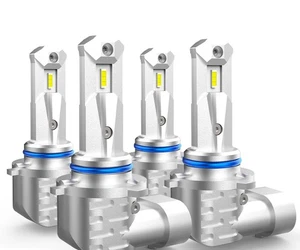 9005 9006 LED Headlight Bulbs AUTOONE Combo High Low Beam 6000K Super Bright 4pc - Picture 1 of 12