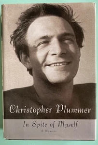 Christopher Plummer Signed / Inscribed In Spite of Myself: A Memoir HC Book 1 St - Picture 1 of 7