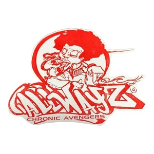 Vintage Chronic Avenger's Decal Sticker c.1990's / CA ALWAYZ. RARE! - Picture 1 of 3