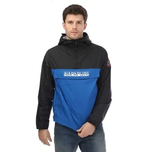 Herren Jacke Napapijri Coubertin Logo Pullover in Blau - Bild 1 von 4