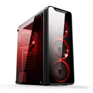 Warmachine - Gamer-PC-Gehäuse – Mittelgroßer Gehäuseturm ATX - 4 geräuschlose... - Afbeelding 1 van 8