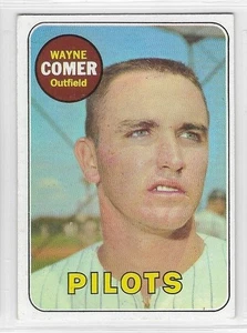 1969 Topps #346 WAYNE COMER RC Seattle Pilots EX-EXMINT **Spedizione gratuita** - Foto 1 di 2