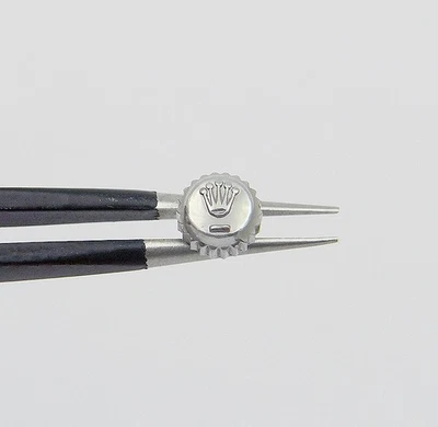 Original Rolex 24-530-0 Acero Inoxidable Cuerda Reloj Corona 1675 16750 6917 1002 Foto 1 de 3