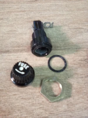 Крепление панели держателя предохранителя в винтажном стиле подходит для предохранителя 1/2 дюйма 342022 - Изображение 1 из 2