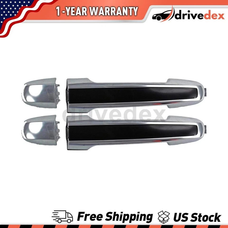 Pair Dorman - HELP Exterior Door Handle Fits 2006 2007 2008 2009 Hyundai Sonata - Image 1 of 4