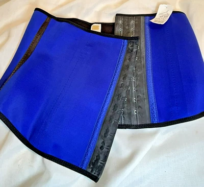 Prendas moldeadoras de cintura para mujer Ann Cherry, entrenador, corsé talla 42, XL látex azul Foto 1 de 4