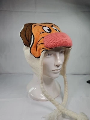 De colección Disney Grumpy Gorro Sombrero Borlas Talla Única Blancanieves Tejido Vellón Invierno Foto 1 de 4
