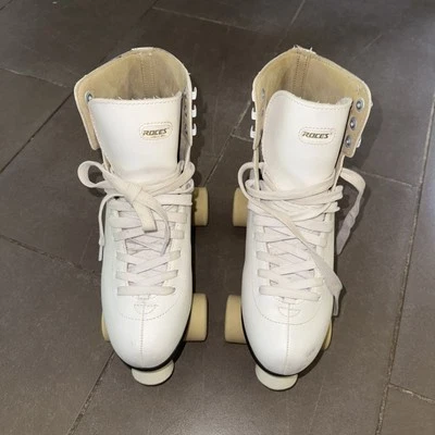 Roces RC1 Classic Roller Rollschuhe Artistik Rollerskates Weiß 40 - Bild 1 von 4
