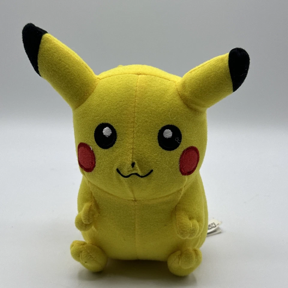 Pokémon Pikachu Plush 7” Date of Manufacturing April 2016 Toy Factory, LLC. - Image 1 of 4