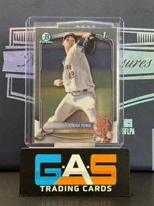 2025 Bowman - Chrome Prospects Jonah Tong #BCP-105 (RC) - Picture 1 of 2