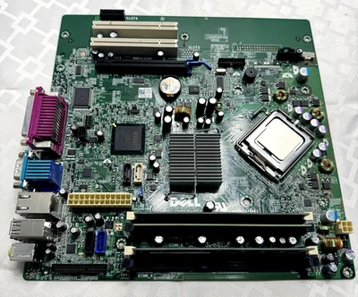 Placa madre Dell Optiplex 780 INTEL y placa de sistema RAM CN-OC27VV-13740 LGA 775 Foto 1 de 4