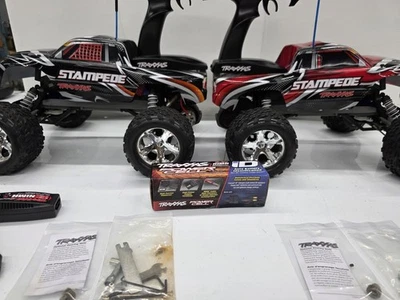 *LOT OF 2* Traxxas Stampede 2wd RC Cars  - Image 1 of 4
