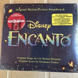 Disney Encanto Original Motion Picture Soundtrack Target Exclusive CD NEW Sealed - Picture 1 of 5