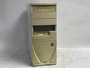 Vintage Beige ATX PC case w/ floppy & DVD drive, and 250W PSU - Picture 1 of 15