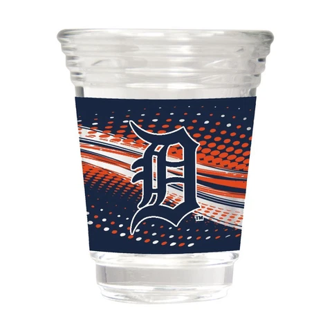 Detroit Tigers Party Shot Glass Team Graphics 2oz Cover