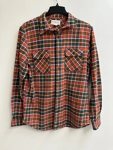 Denim & Supply Ralph Lauren Large Men’s Plaid Flannel Shirt Cotton - Picture 1 of 6