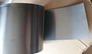 Tantalum metal sheet 100 mm x L mm x 0.1 mm 99.9% Pure . - Picture 1 of 1