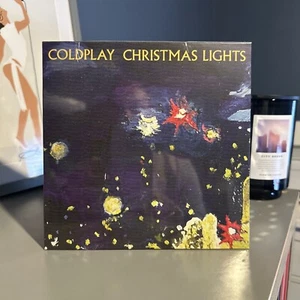 Coldplay Christmas Lights 7” Blue Vinyl New Sealed - Picture 1 of 3