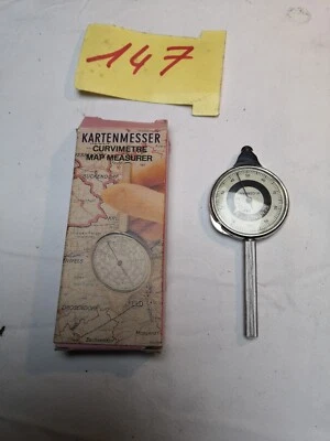 Curvimètre Allemand Map mesurer KARTENMESSER? instrument de mesure lot 147 - Photo 1/4