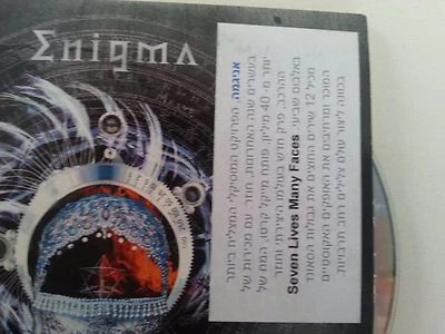 ENIGMA seven lives/la puerta del cielo  ISRAELI  PROMO CD  SINGLE - Image 1 of 4