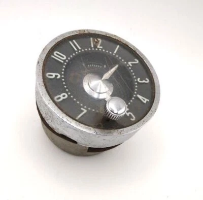 Original Corvette Dash Clock 1958 1959 1960 1961 1962 Chevrolet OEM Untested - Image 1 of 3