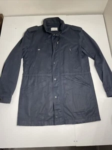 Sandro Paris Navy Blue Men Jacket Size Medium Designer - Picture 1 of 15