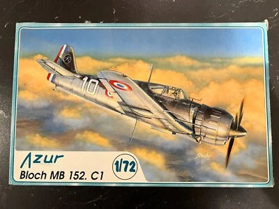 1/72 French Bloch MB 152 C1 con piezas de resina - Azur 017 Foto 1 de 4