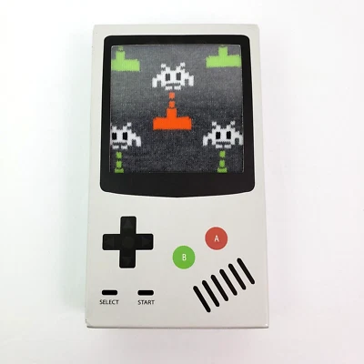 Urban Eccentric Video Game Gameboy Mens Size 7-11 Multicolor Graphic Crew Socks - Image 1 of 4