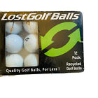 LostGolf Recycled Balls 12pk Sealed In Original Box Quality Golf Balls For Less!