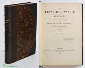 DIE ENTLARVTE FREIMAUREREI, Anti-Freimaurer-Zeitschrift 5. Jahr 1888-1889 Politik - Bild 1 von 7