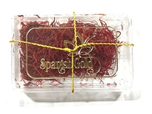 100% QUALITY SPANISH GOLD SAFFRON PURE PREMIUM KESAR SPICE 1g 2g 4g 5g 6g 12g - Picture 1 of 1