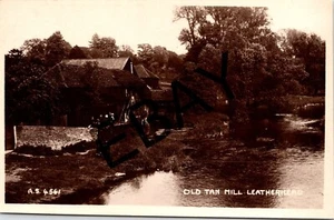 LEATHERHEAD SURREY OLD TAN MILL REAL PHOTO VINTAGE POSTCARD - Picture 1 of 2
