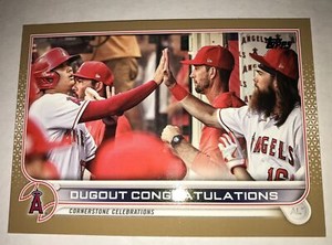 2022 Series 2 Base Gold #416 Shohei Ohtani /2022 - Angels